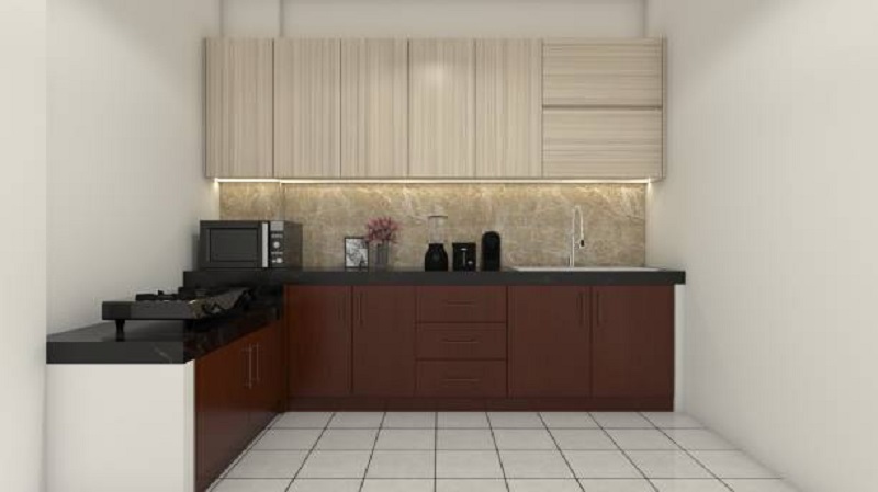7 Model Kitchen Set Letter L Estetik untuk Dapur Modern