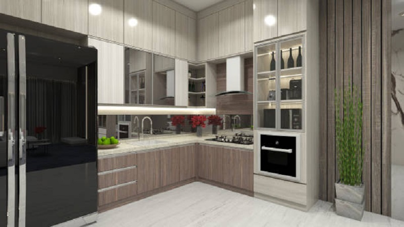 7 Model Kitchen Set Letter L Estetik untuk Dapur Modern