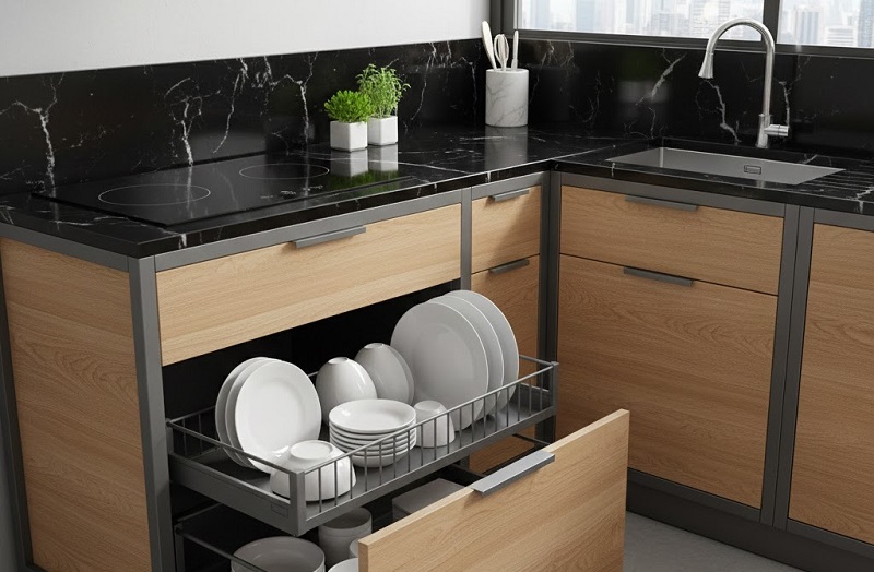 Inspirasi Desain Kitchen Set Dapur Bawah, Modern dan Fungsional