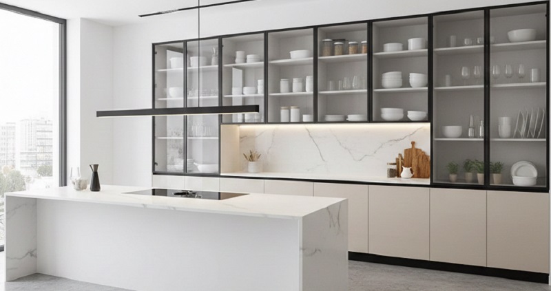 Tren Kitchen Set Kaca Modern yang Sedang Digemari Saat Ini