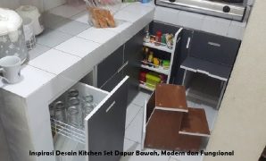 Inspirasi Desain Kitchen Set Dapur Bawah, Modern dan Fungsional