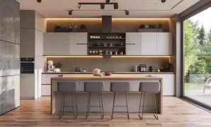 Kitchen Set Dapur Terbuka Berikan Kesan Lapang Nan Sejuk