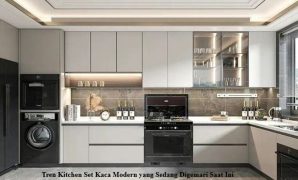 Tren Kitchen Set Kaca Modern yang Sedang Digemari Saat Ini