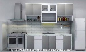 Inspirasi Desain Kitchen Set Baja Ringan untuk Dapur Modern